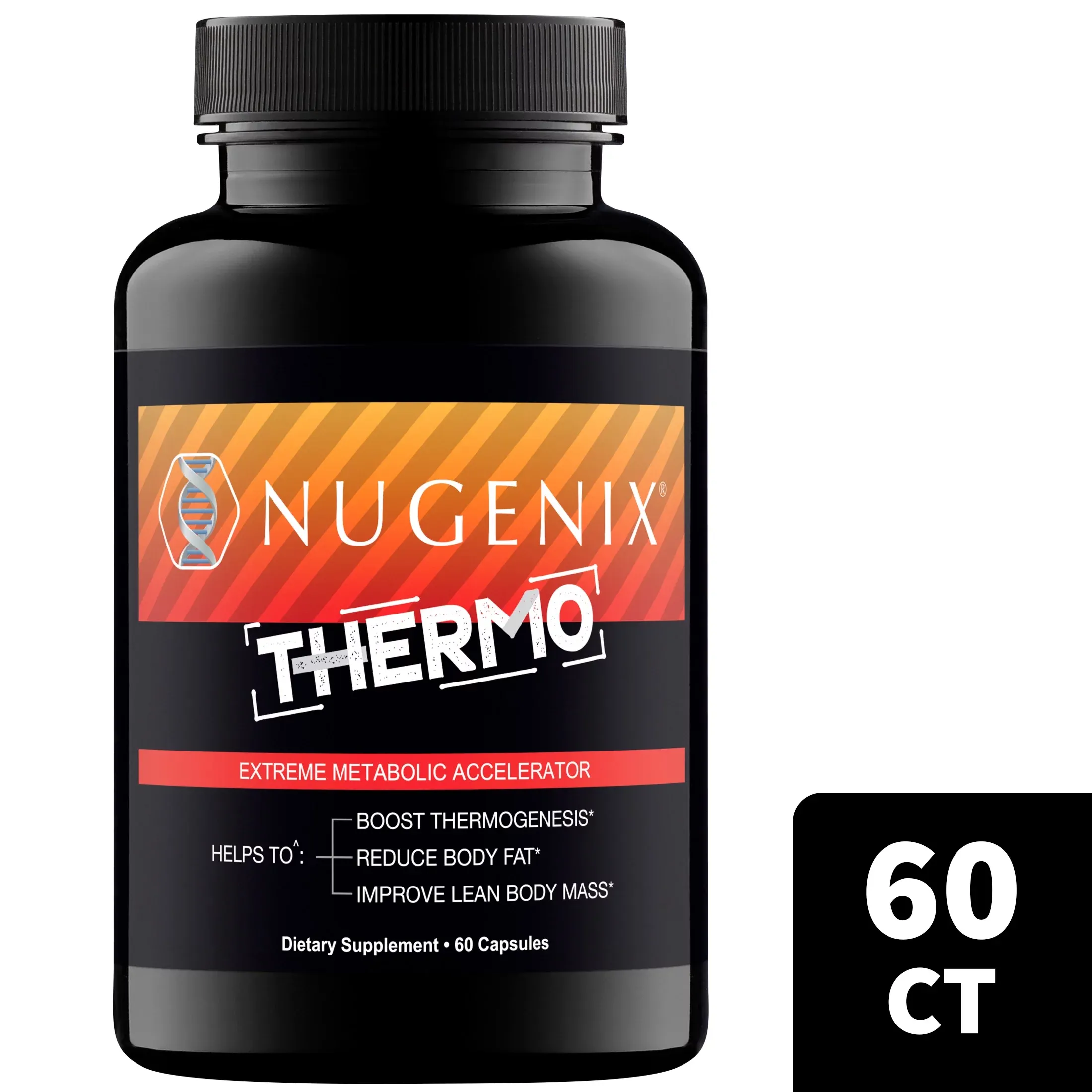 Nugenix Thermo-X Thermogenic Fat Burner Metabolic Supplement 30 caps exp 11/25