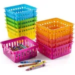 Prextex Classroom Storage Baskets Crayon and Pencill Storage Baskets