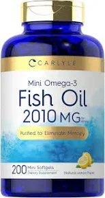 Carlyle Mini Omega 3 Fish Oil Softgels