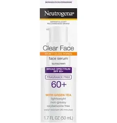 Neutrogena Clear Face Serum Sunscreen SPF 60+