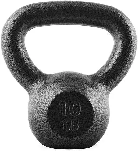 10 LB CAP Cast Iron Kettlebell 