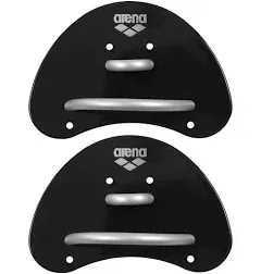 Arena Elite Finger Paddle - Black/Silver