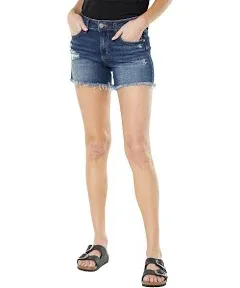 Silver Jeans Co. Women's Suki Mid Rise Curvy Fit Short