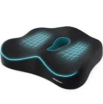 Memory Foam Seat Cushion for Tailbone Pain Back Pressure Relief Comfort Support