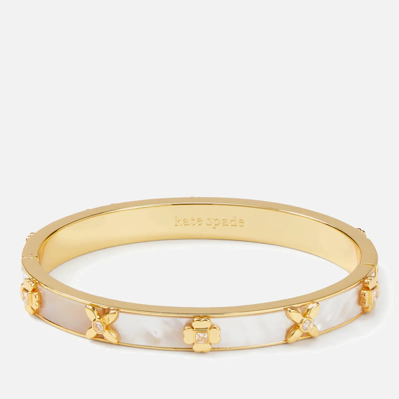 Kate Spade New York Heritage Bloom Gold-Plated Bangle