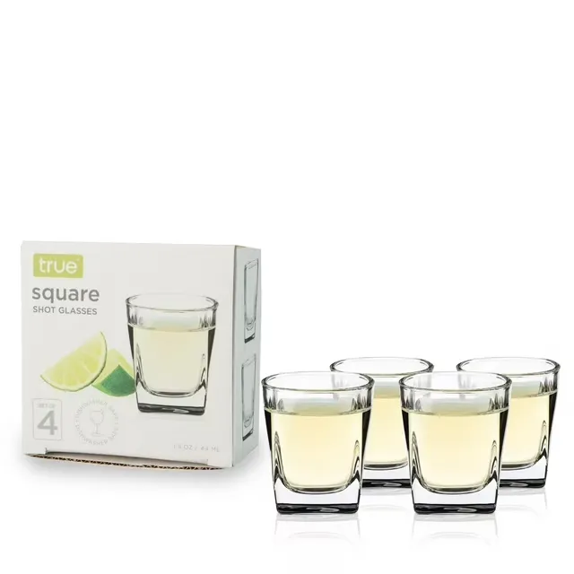 True Square Shot Glasses (Set of 4)