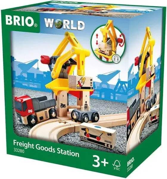 Brio 33280 Freight Goods Station