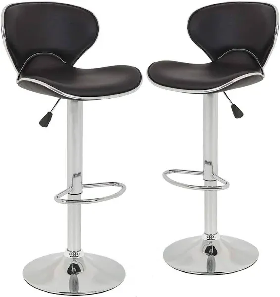 FDW Set of 2 Adjustable Bar Stools