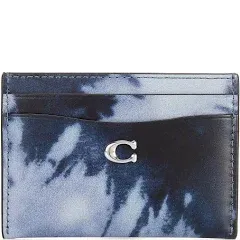 Coach Essential Card Case Tie-Dye Print