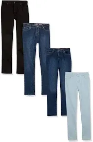 The Children's Place Girls' 4-Pack Super Skinny Jeans