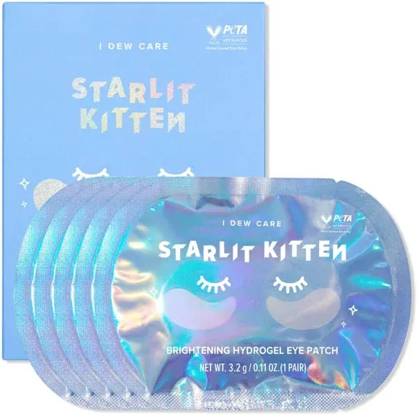 Starlit Kitten, Brightening Hydrogel Eye Patch, 4  Pair  0.11 oz (3.2 g) Each