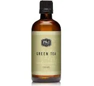 P&J Trading Fragrance Oil | Green Tea Oil 10ml - Candle Scents for Candle Making, Freshie Scents, Soap Making Supplies, Diffuser Oil Scents