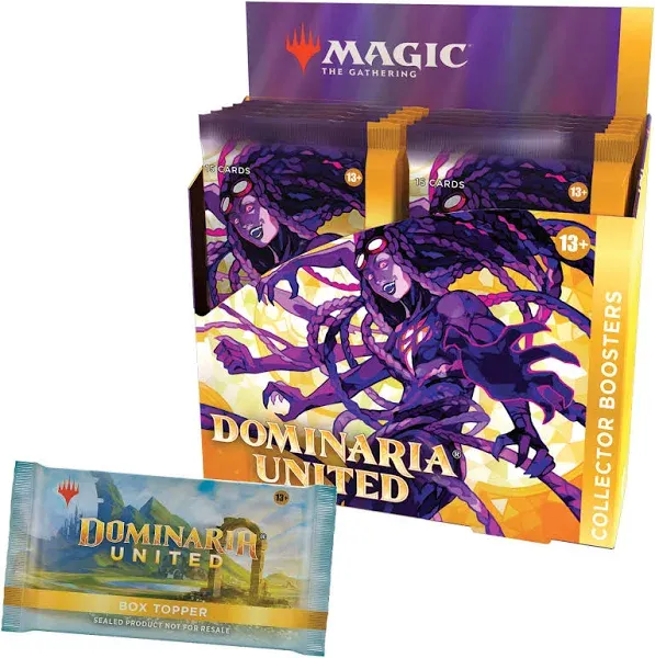 Wizards of the Coast Magic: The Gathering Dominaria Collector Booster Box