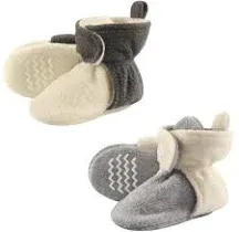 Hudson Baby Baby and Baby Cozy Fleece Booties