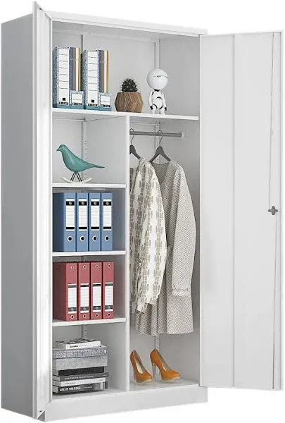 AFAIF 72" Steel Storage Cabinets Locker