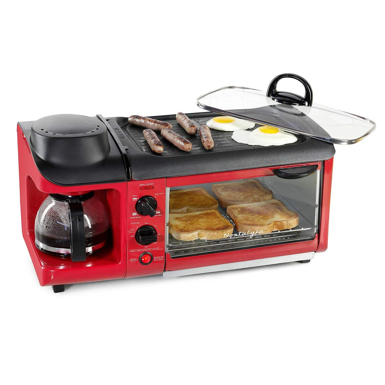 Nostalgia Retro 3-in-1 Breakfast Station