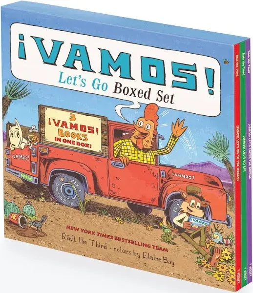 ¡Vamos! Let&#039;s Go 3-Book Paperback Picture Book Box Set: ¡Vamos! Let&#039;s Go to the