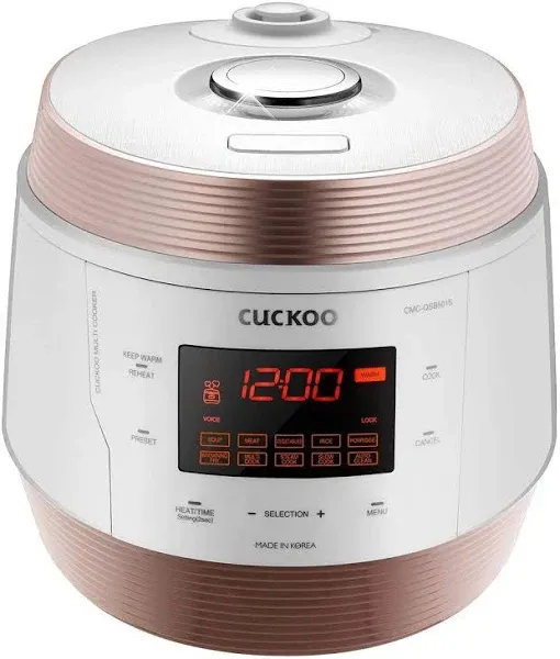 CUCKOO 5-Quart Premium Multi-Pressure Cooker (CMC-QSB501S-B<wbr/>)