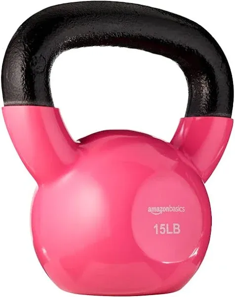 Amazon Basics Vinyl Kettlebell