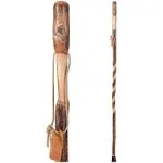 Brazos™ Twisted Hickory Rustic Walking Stick, 58-Inch Height 1/EACH