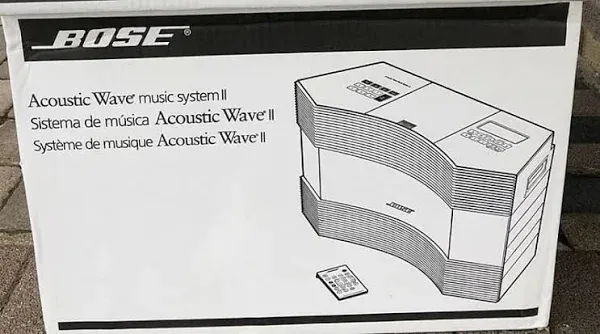 Bose Acoustic Wave Music System ll AM/FM &amp; CD Player W/Remote