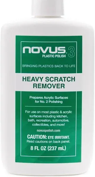 Novus #3 Heavy Scratch Remover - 8 fl oz bottle