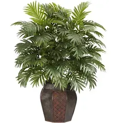 Nearly Natural Areca Palm with Vase