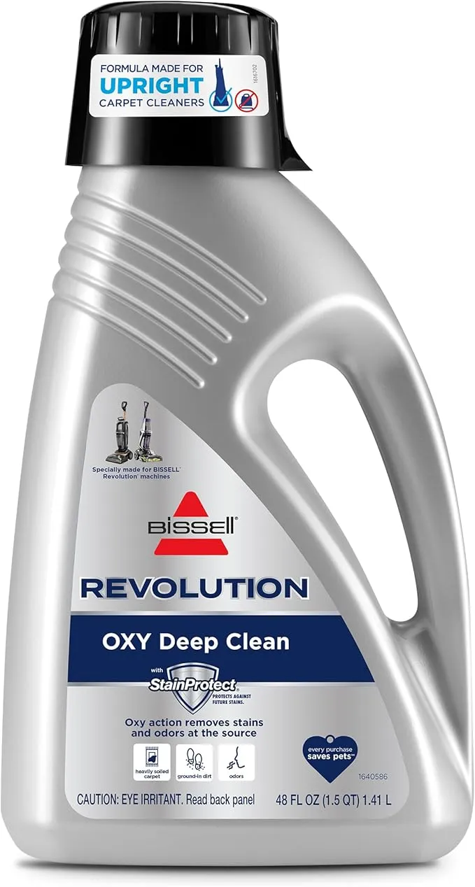 BISSELL Revolution Upright Deep Cleaner Carpet & Upholstery Formula