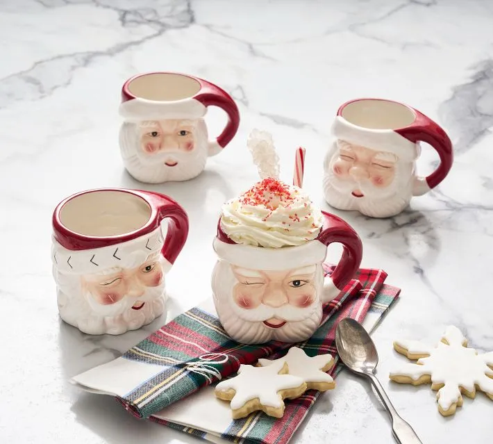 Santa Claus Ceramic Mugs