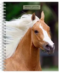 Horse Lovers | 2025 6x7.75&#034; Spiral-Bound Weekly Engagement Planner Calendar