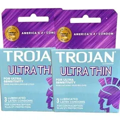 Trojan Ultra Thin Lubricated Condoms