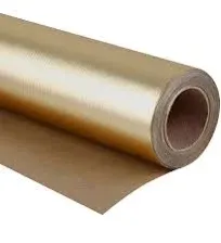 Wrapaholic Basic Texture Matte Gold Gift Wrapping Paper Roll