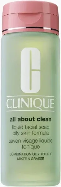 Clinique All About Clean Liquid Facial Soap mild 1 Oz