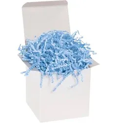 10 lb. Light Blue Crinkle Paper