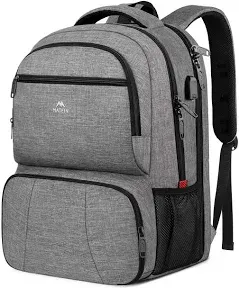 MATEIN Lunch Backpack, Insulated Cooler Backpack Lunch Box Backpack for Men Women, 17 inch Laptop Backpack with USB Charging Port Commuter Backpack for