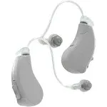 Lucid Hearing Engage Rechargeable OTC Hearing Aids | iOS | Grey (Pair)