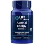 Life Extension Adrenal Energy Formula 120 cápsulas vegetarianas