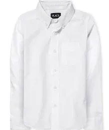 NWT white cotton button down