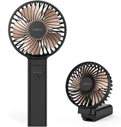 Funme Portable Handheld Fan 5000mAh USB Desk Fan Person 4 Speed Settings for ...