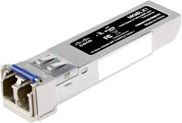 Cisco MGBLX1 1000Base-LX SFP (mini-GBIC) Transceiver