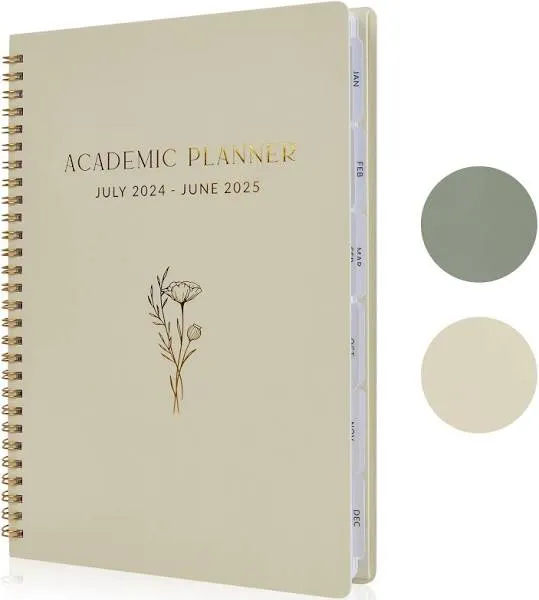 Simplified 2024-2025 Academic Planner