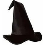 Beistle Satin Soft Witch Hat, Black, OS