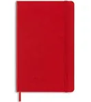 Moleskine Red Ruled Notebook Large