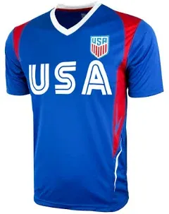 Icon Sports U.S. Soccer Federation USMNT Game Day USA Soccer Jersey T-Shirt