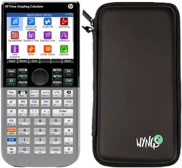 ForParts_HP Prime Scientific Graphing Calculator + WYNGS Protective