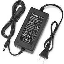 Facmogu 12V 5A Power Adapter AC 100-220V to DC 60W Power Supply US Plug Switchin