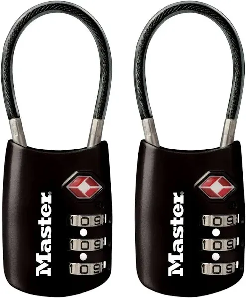 Master Lock Steel Combination Padlock 1.1875-in