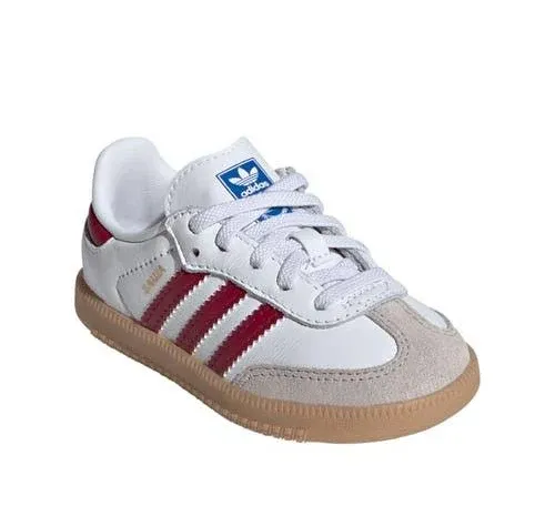 adidas Kids' Samba OG Shoes Cloud White