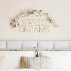 Lavish Home Sweet Dreams 3D Word Art Wall Sign