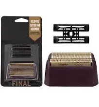 DODAER Professional 5 Star Series Finale Shaver Replacement Foil and Cutter Bar Assembly Compatible with Wahl Shaver Foil 7031-100, 7043-100 Super